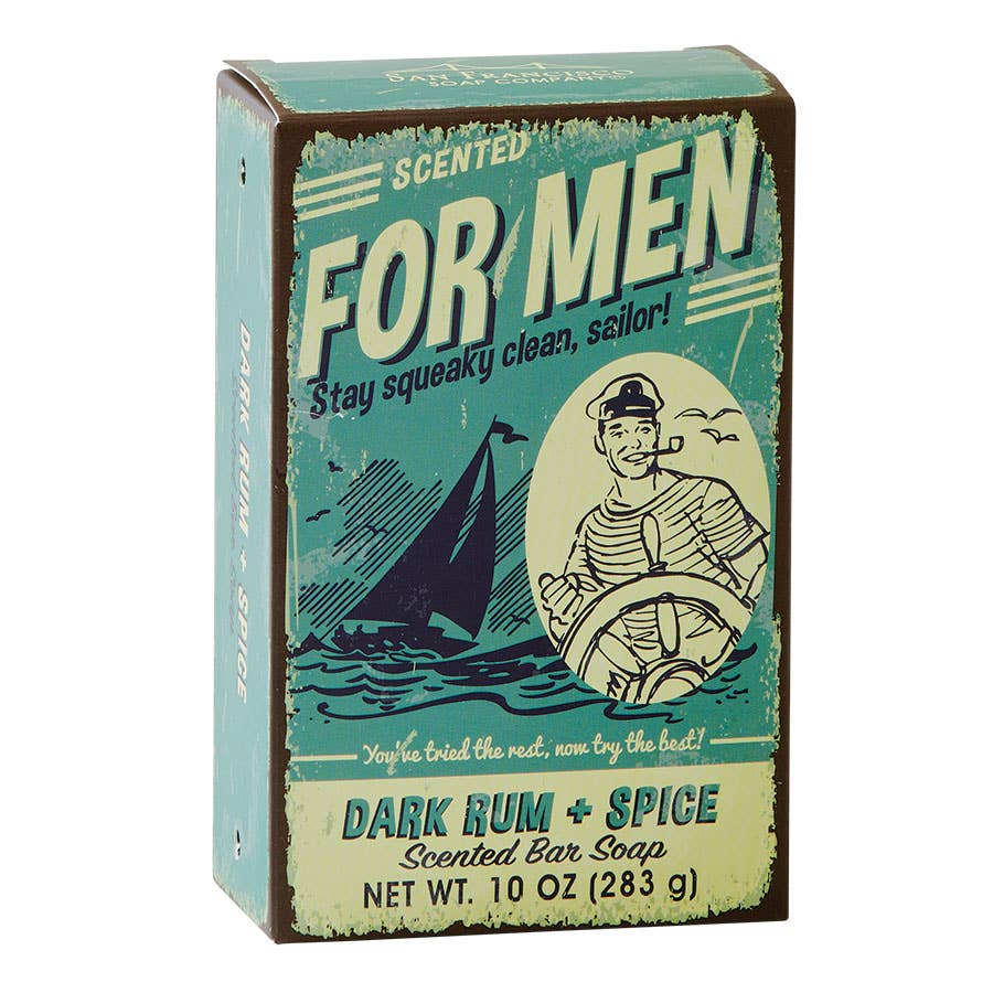 Dark Rum & Spice for Men Bar Soap