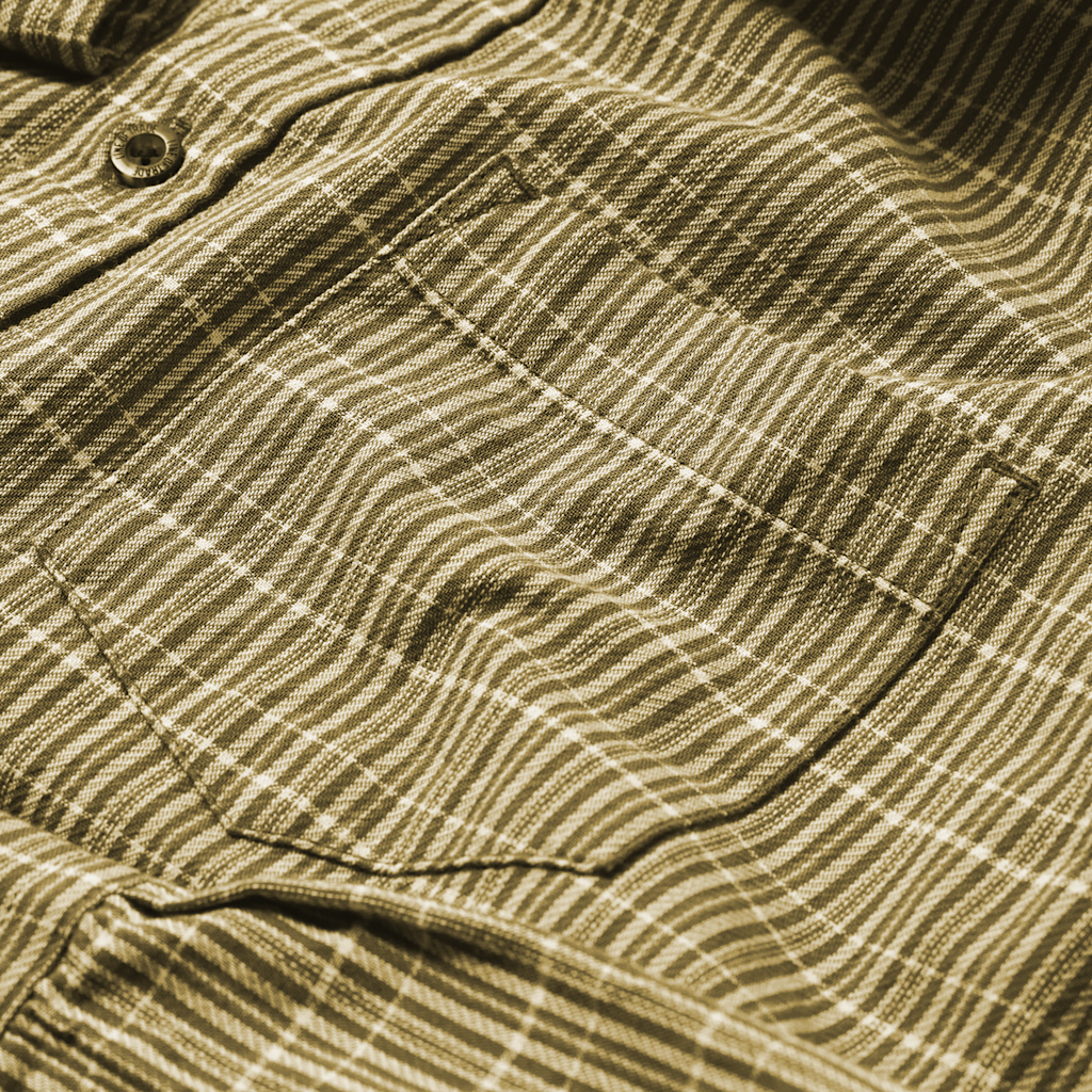 Line of Trade Olive Plaid Frank Shirt