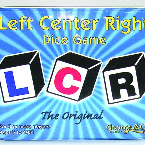 Lcr Left Center Right Dice Tin