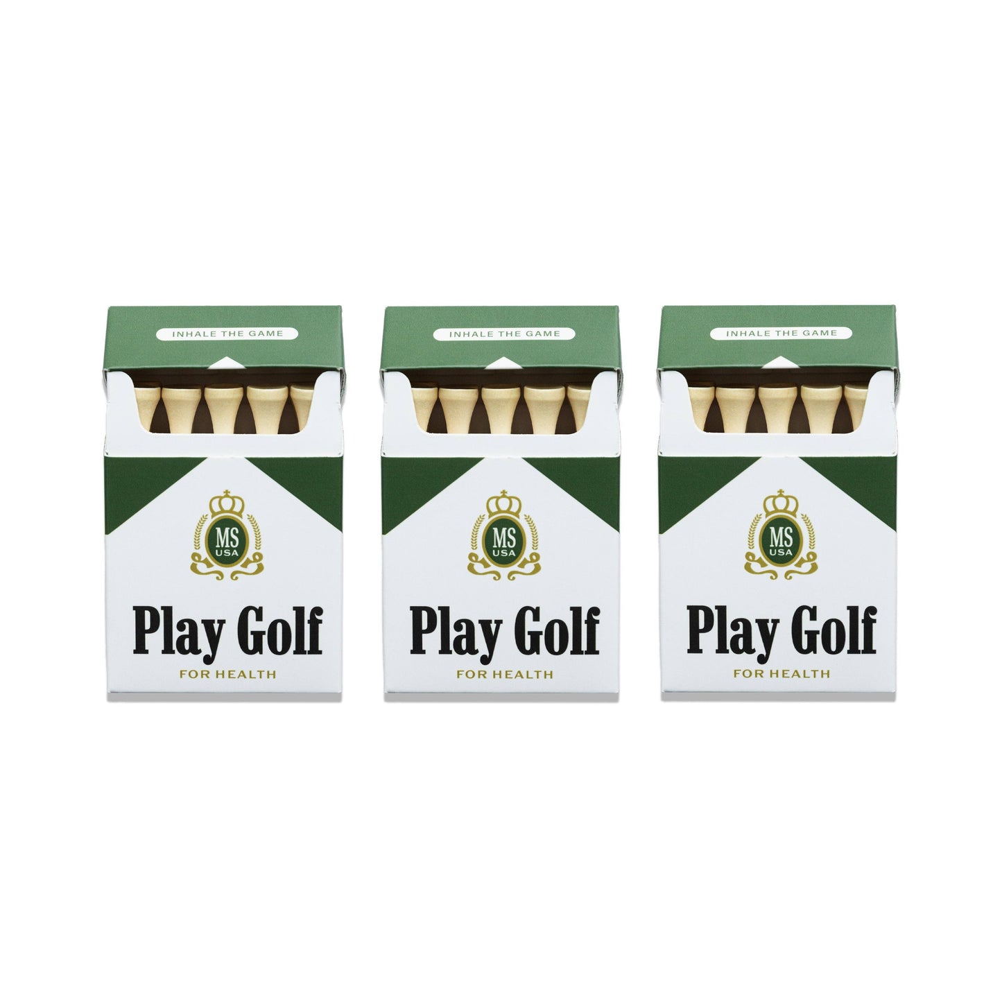 Vice Tees Cigarette 3 Pack Golf Tees.