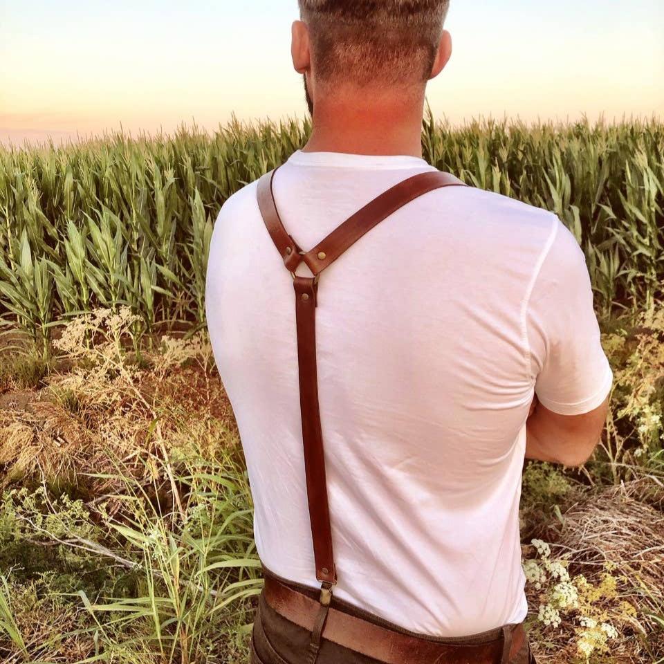 Leather Suspenders