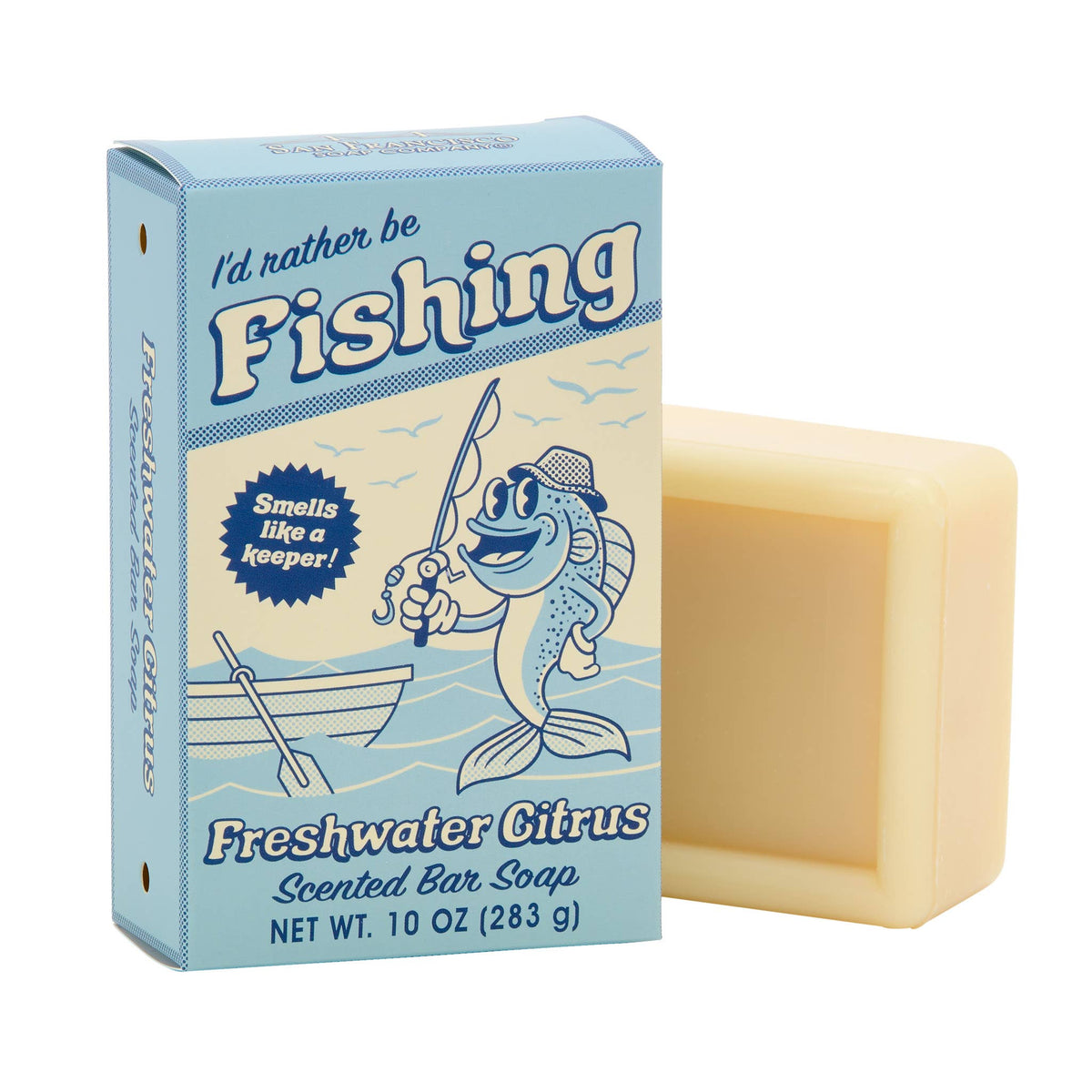 "I'd Rather Be Fishing" Freshwater Citrus Bar Soap