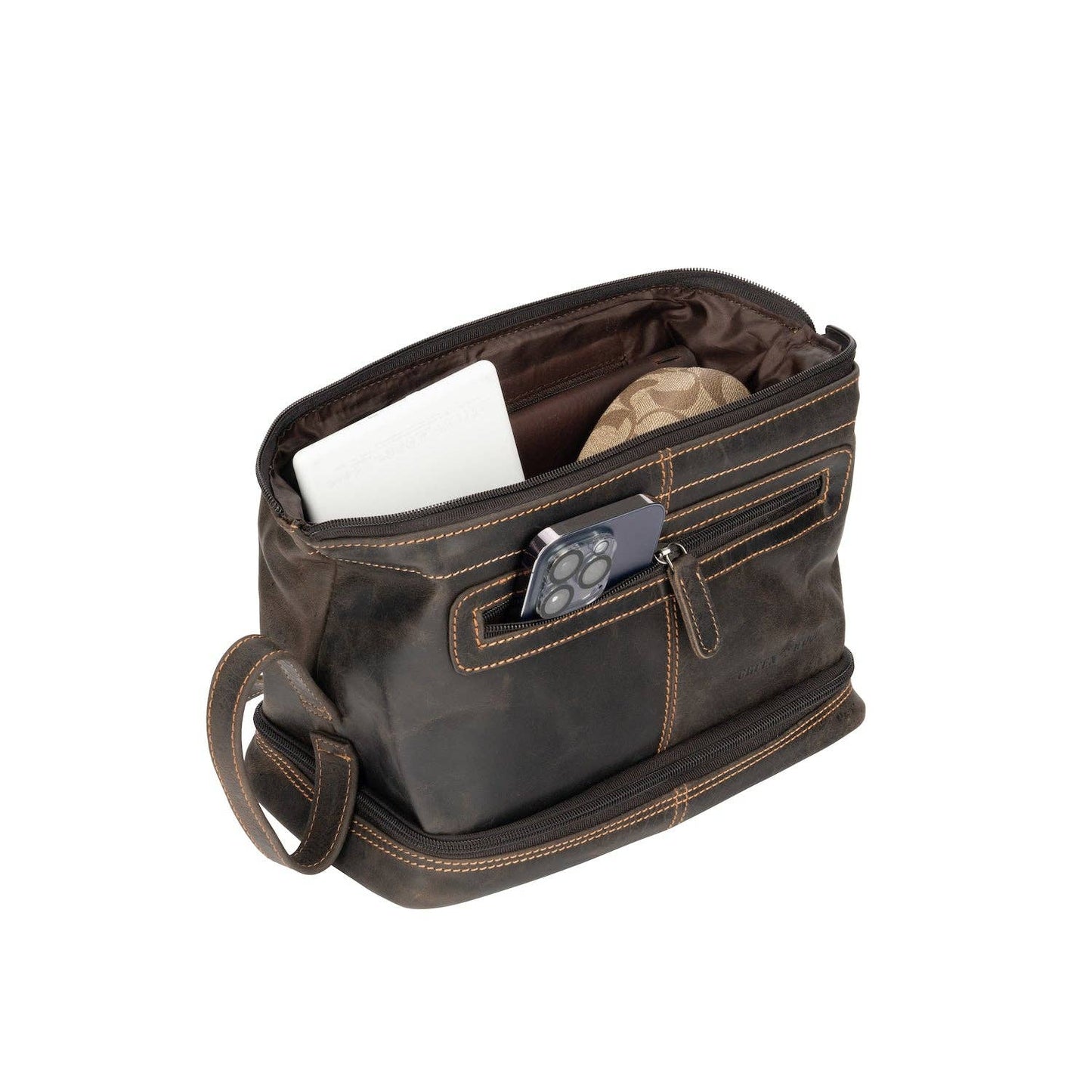 Leather Toiletry Bag - The Napier