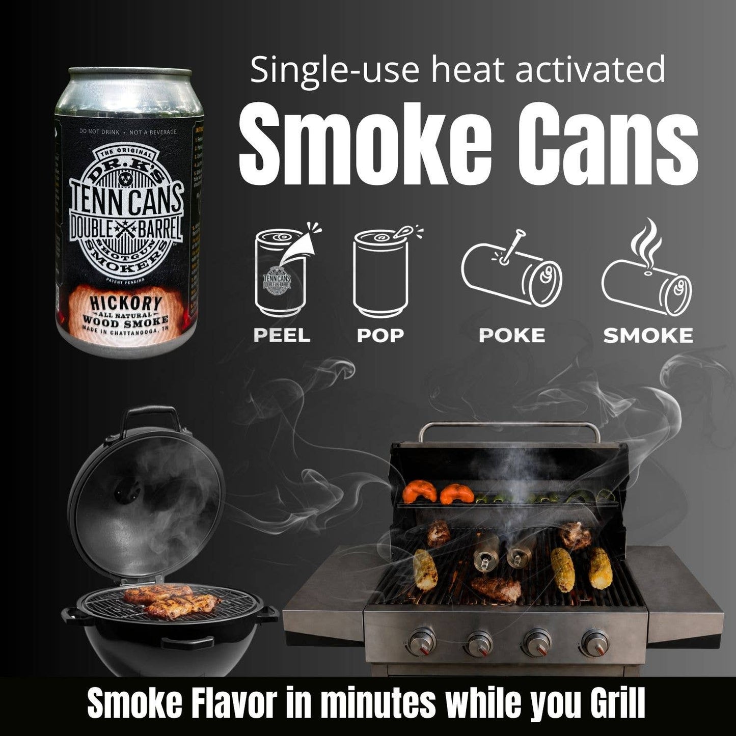 Dr. K's Cherrywood Tenn Can Smokers 6 Pack