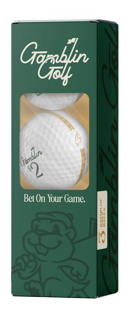 Gamblin' Golf - Single Sleeve 3 Balls