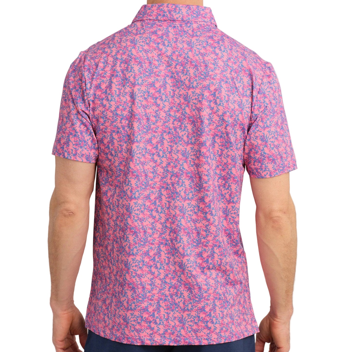 William Murray Pink Floral Polo