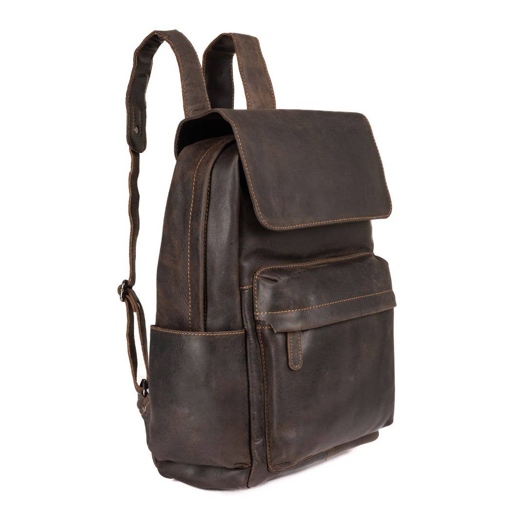 Leather Vintage Backpack Scott- Unisex GW6809