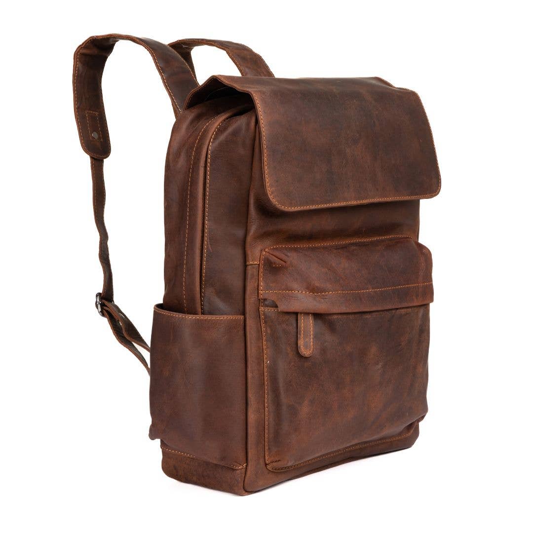 Leather Vintage Backpack Scott- Unisex GW6809