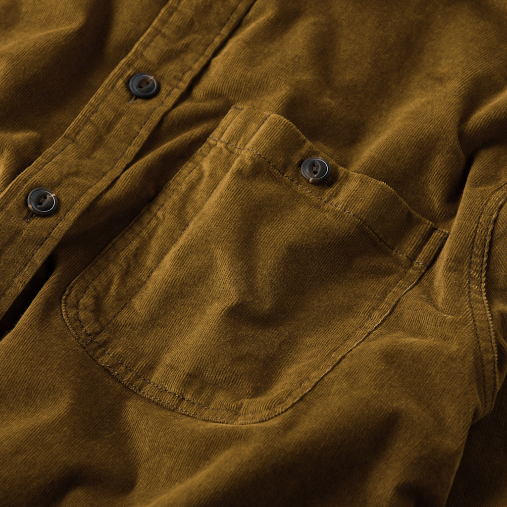 Foundry Oak Corduroy Shirt