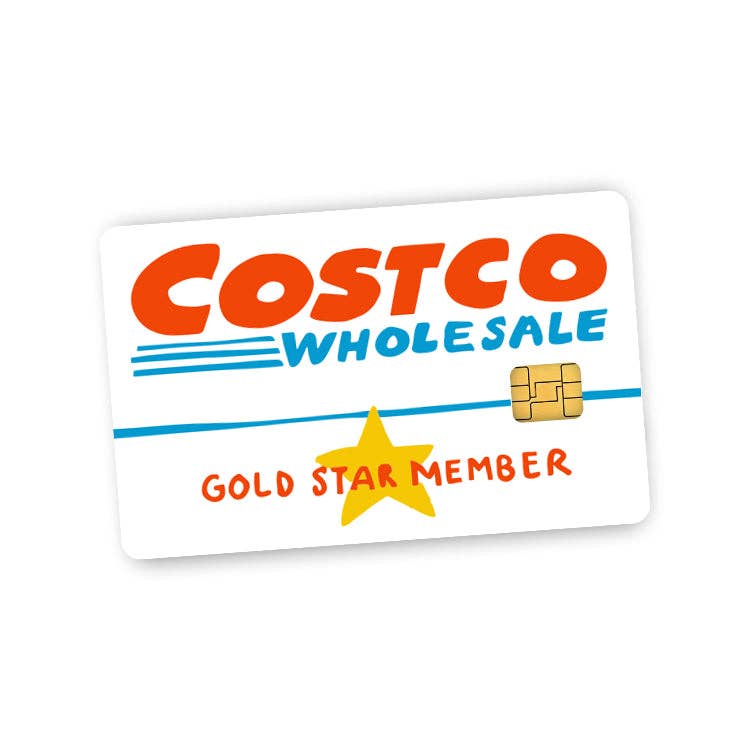 Costco Gold Star Member Credit Card Skin