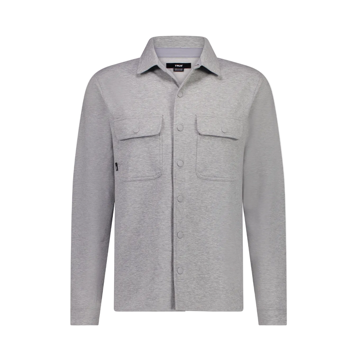 TRUE Heather Grey Future Staples Overshirt