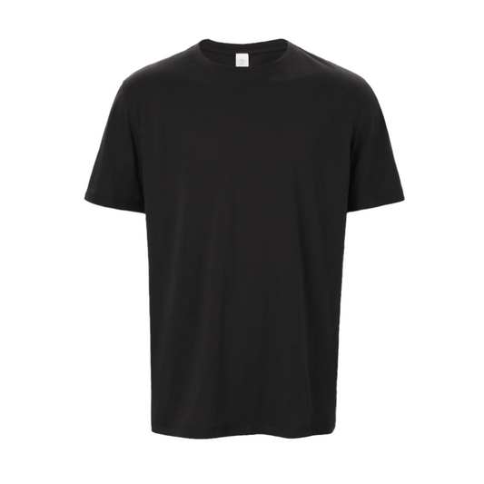 The Crafted Stag Black Cotton Tee