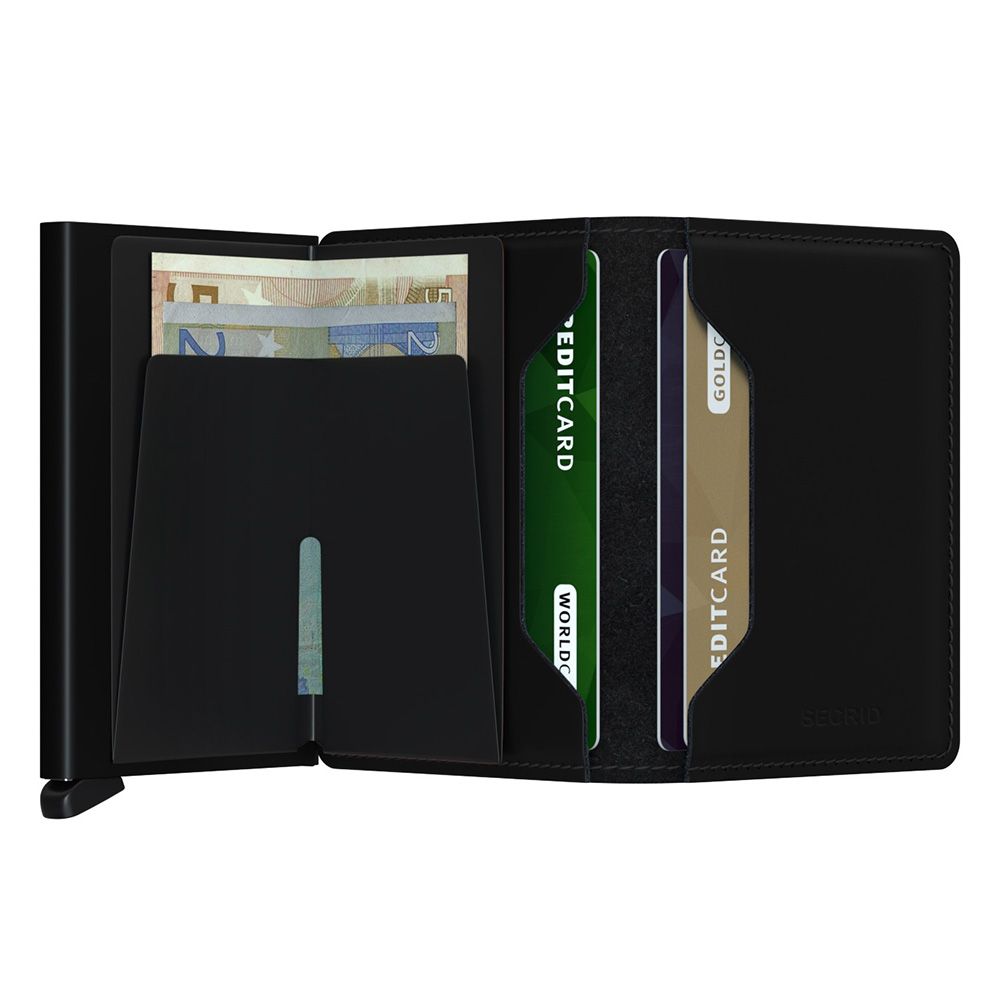 Secrid Matte Black Slimwallet