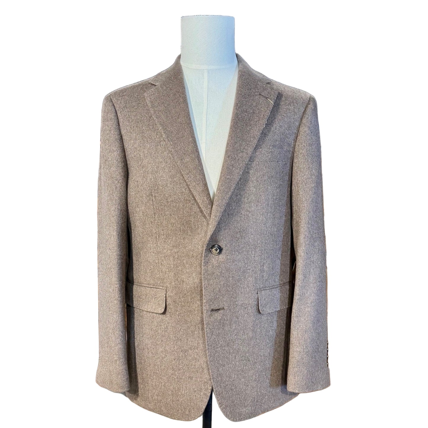 The Crafted Stag Heather Brown Cashmere Sport Coat