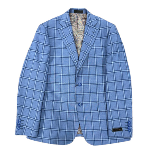 The Crafted Stag Blue Stripe Sport Coat