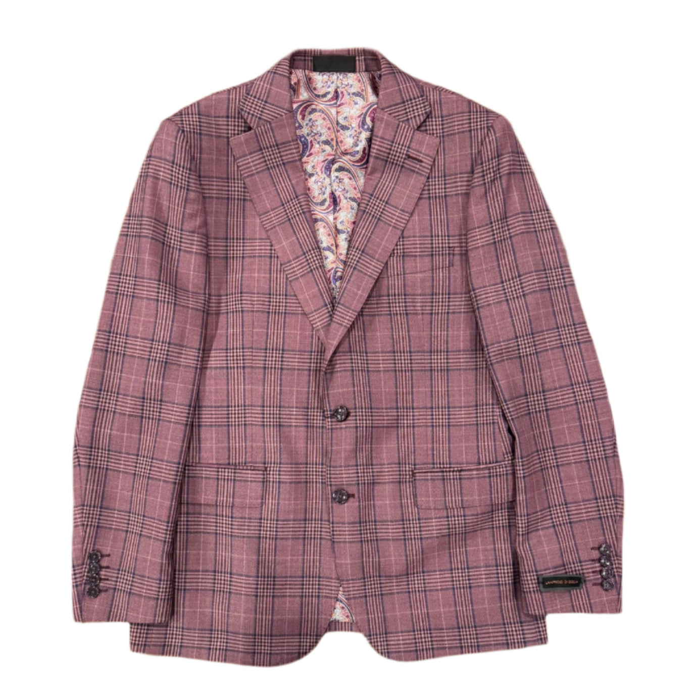 The Crafted Stag Berry Stripe Sport Coat