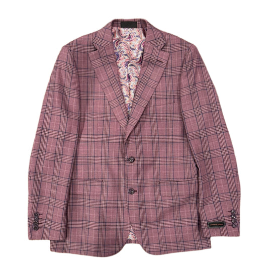 The Crafted Stag Berry Stripe Sport Coat