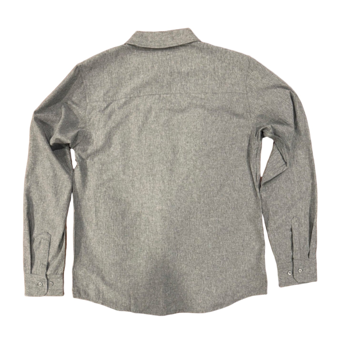The Crafted Stag Supply Heather Grey Button Up Shirt