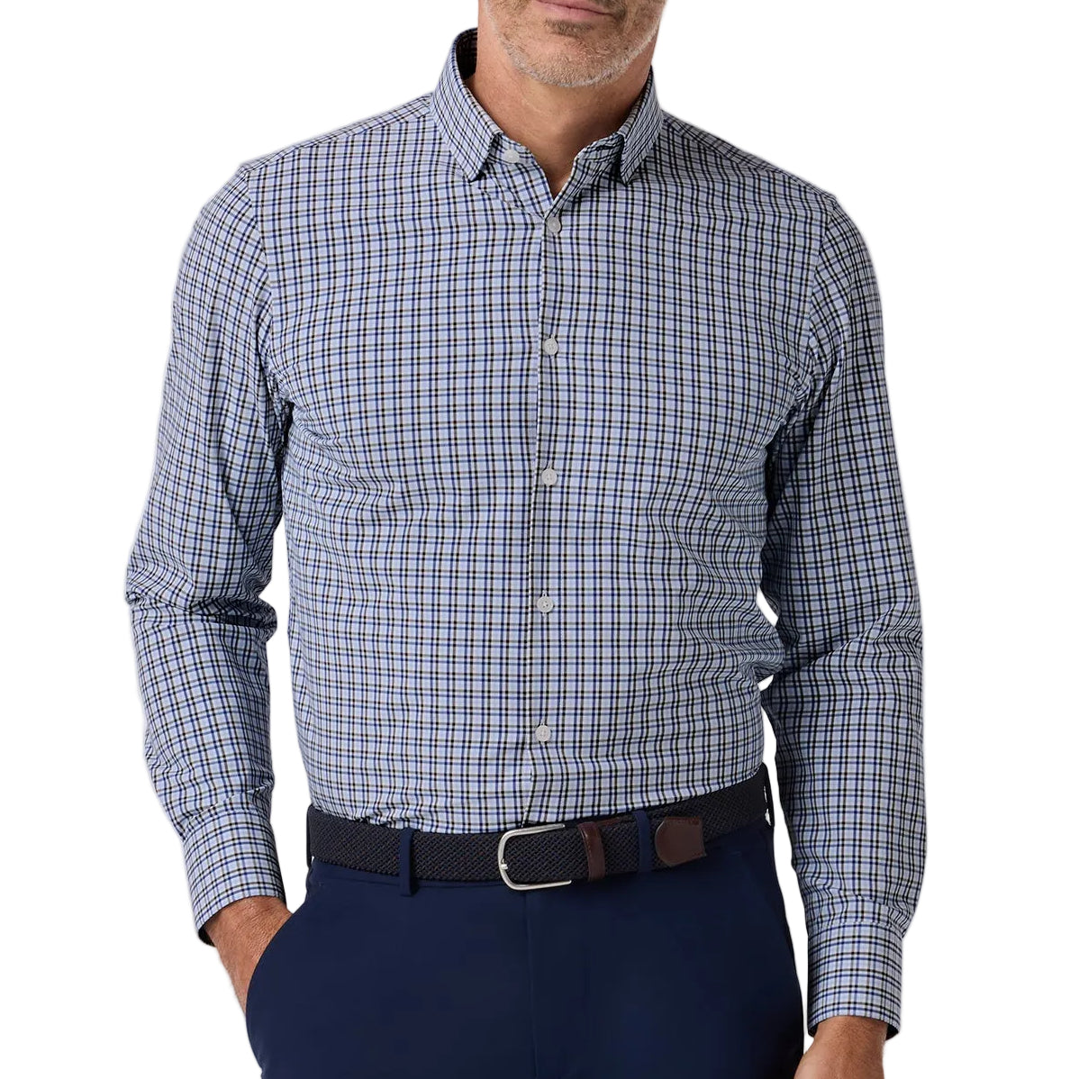 Mizzen+Main Espresso Doug Plaid Leeward Shirt