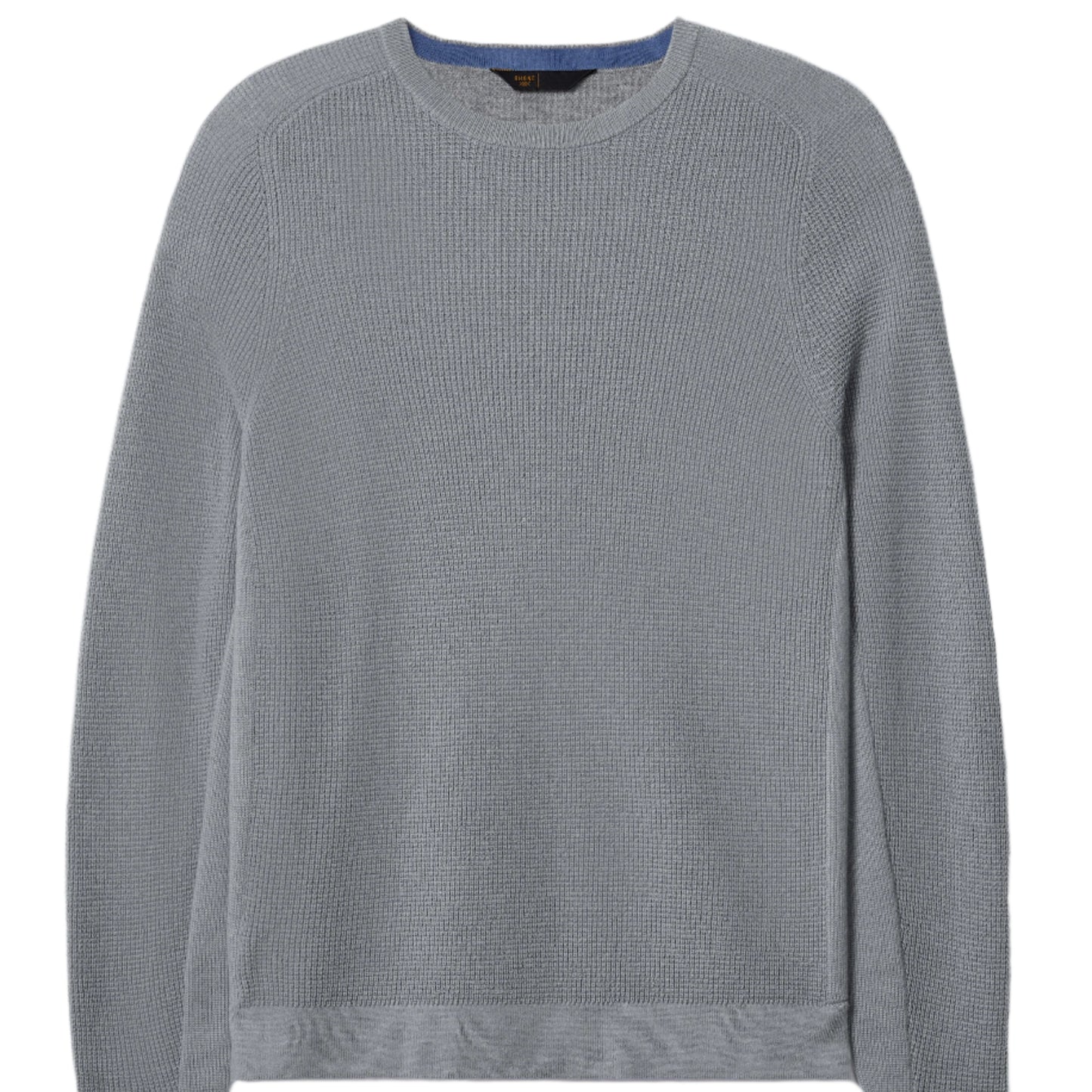 Rhone Light Grey Walden Waffle Knit Sweater