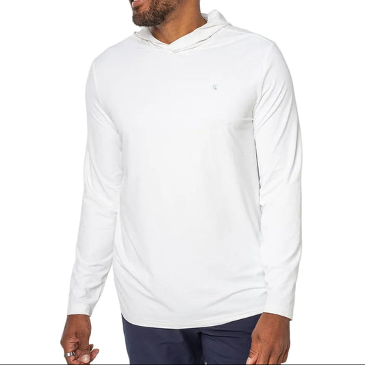 Criquet White Hoodie Sun Shirt