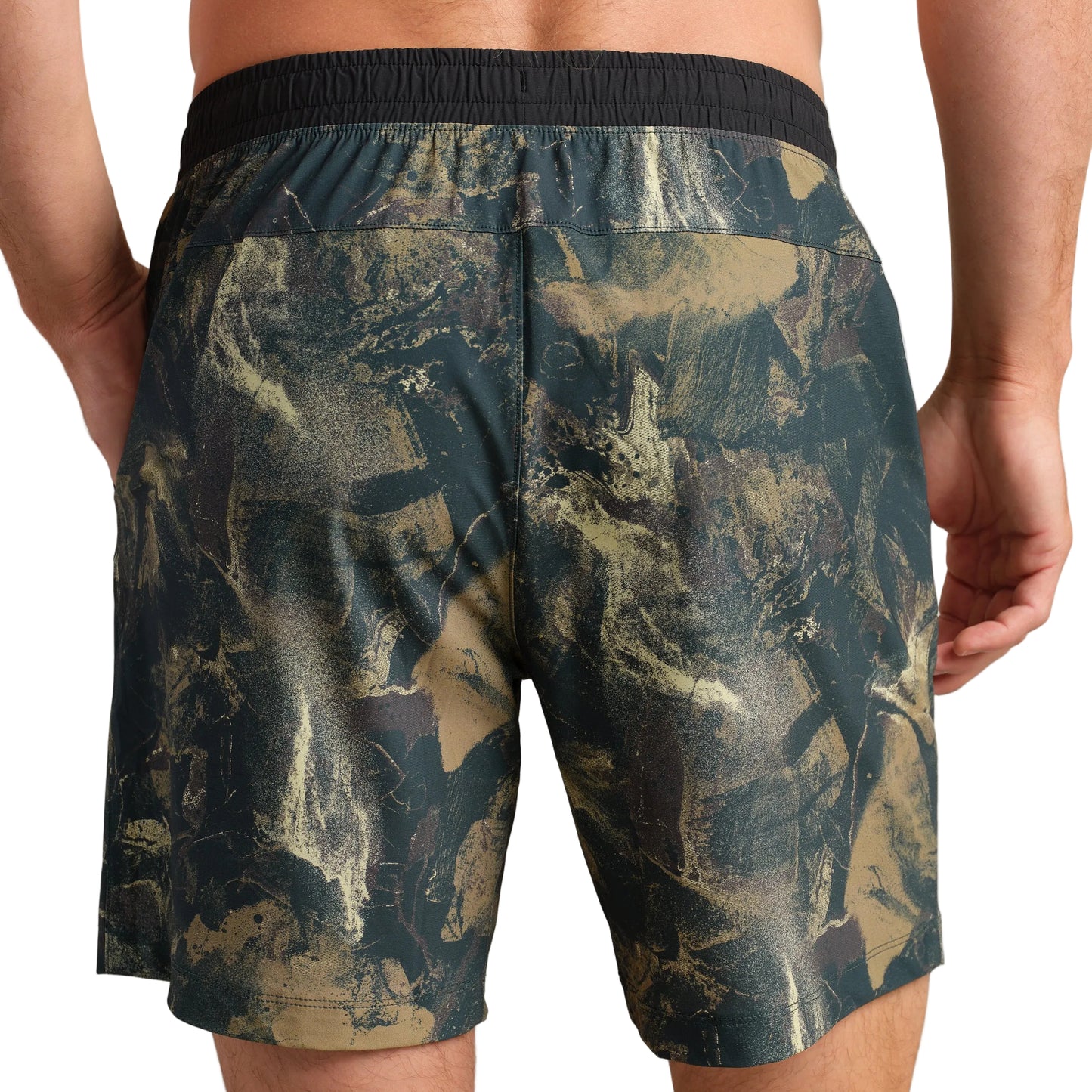 Rhone 7" Fatigue Green Camo Pursuit Short