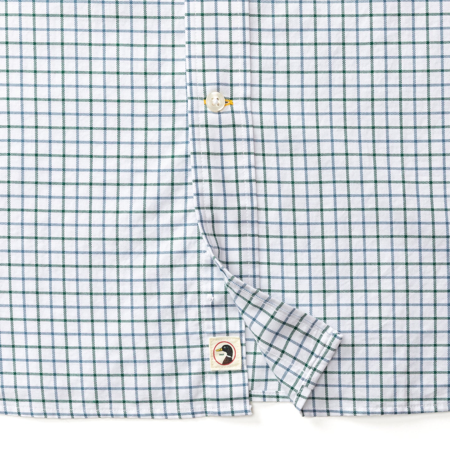 Duck Head Forest Green Cotton Oxford Sport Shirt