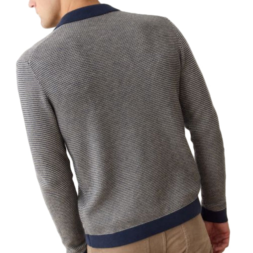 Marine Layer Navy Liam Sweater Polo