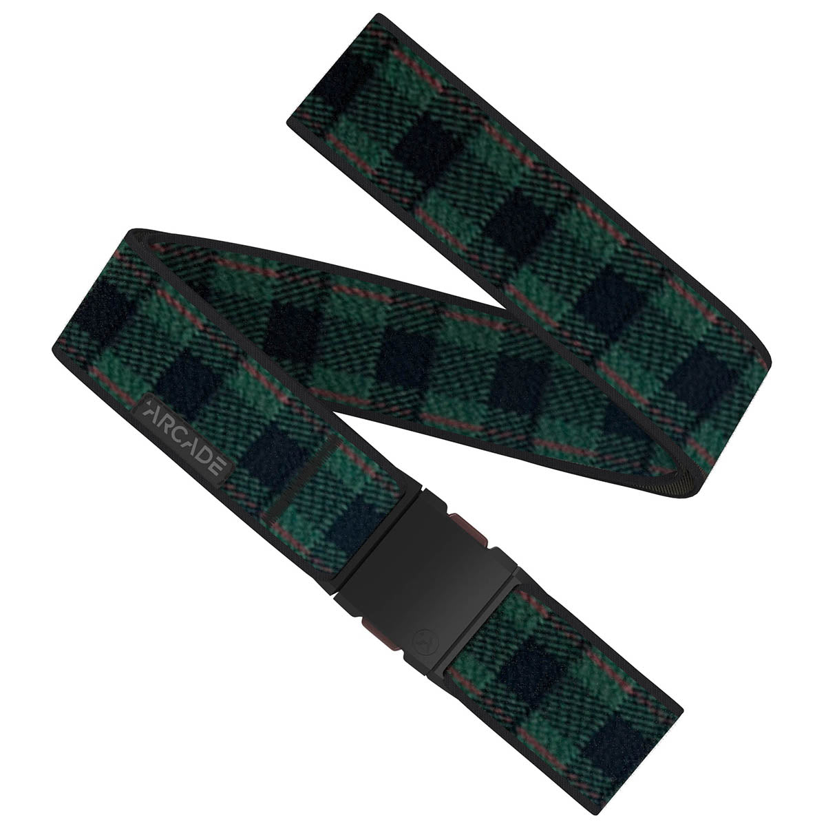 Arcade Belts "Emerald Plaid"