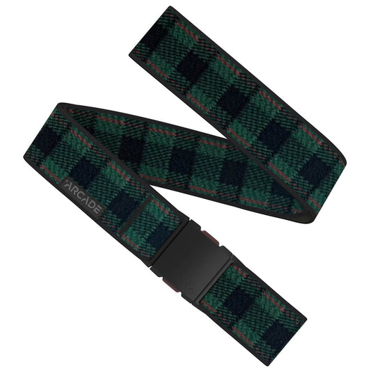 Arcade Belts "Emerald Plaid"