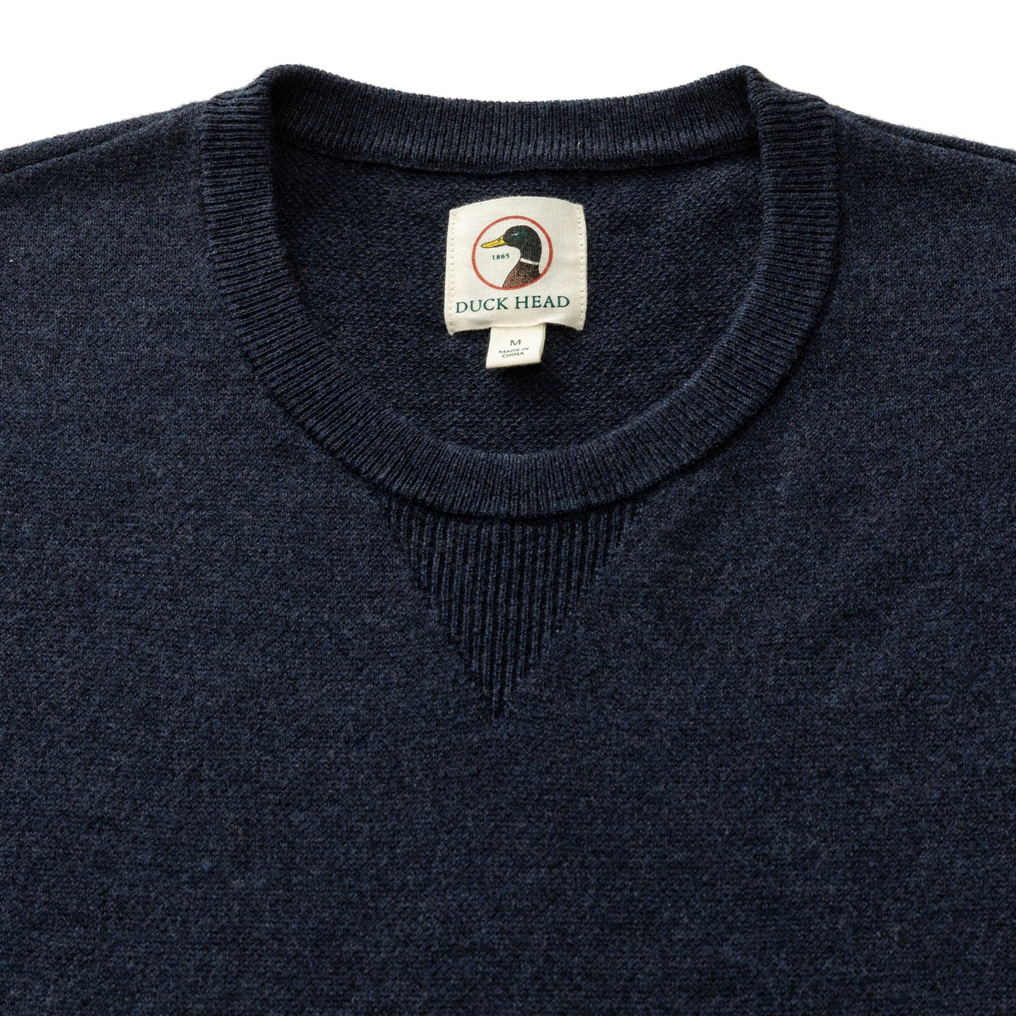Duck Head Navy Henson Merino Sweater