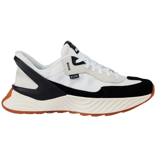 KIZIK White/Black Men's Monaco Shoe