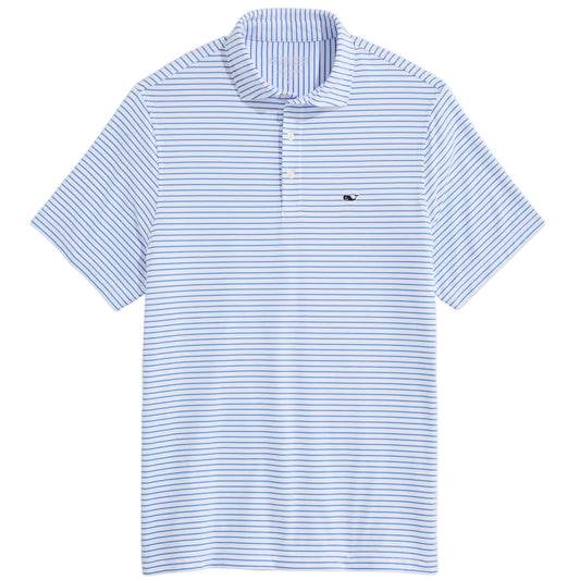 Vineyard Vines Breaker Blue Air Tech Mesh Polo