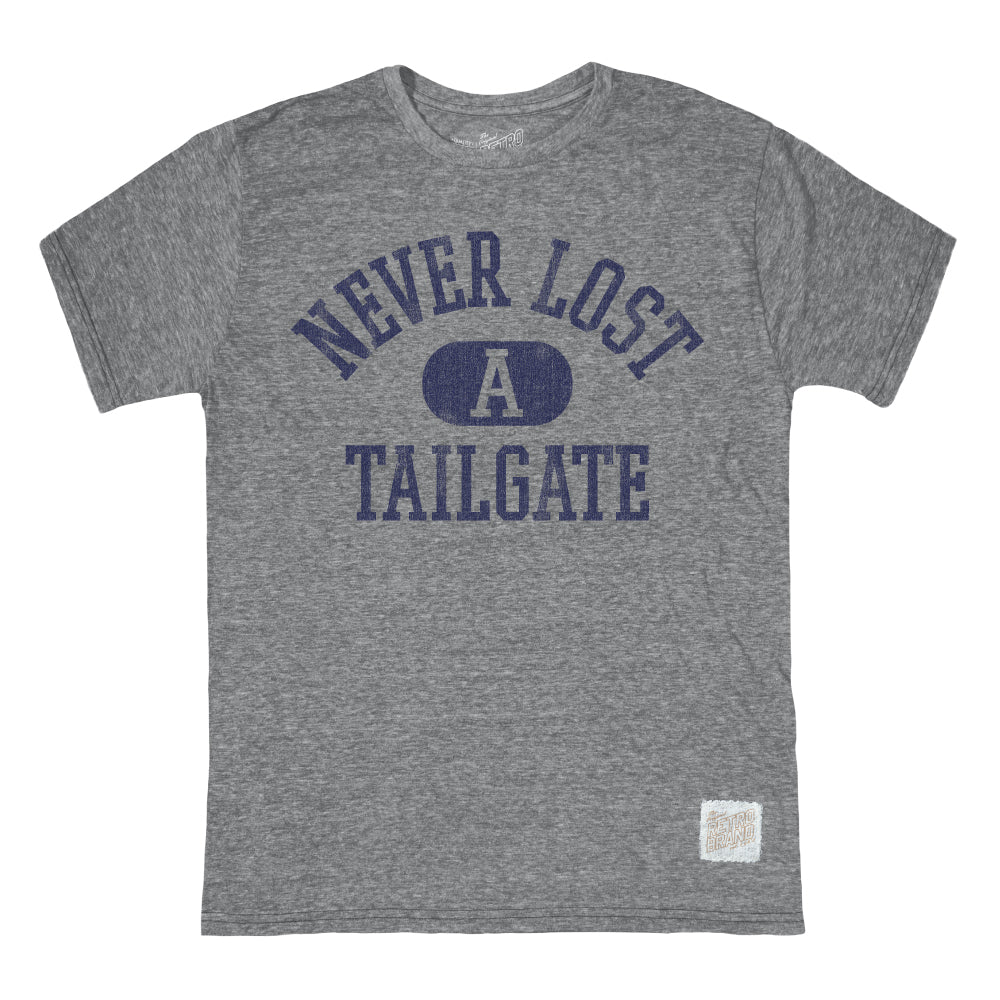 Never Lost A Tailgate Heather Grey Tee
