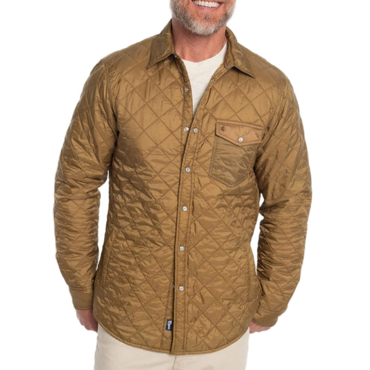 Criquet Fools Gold Quilted Shacket