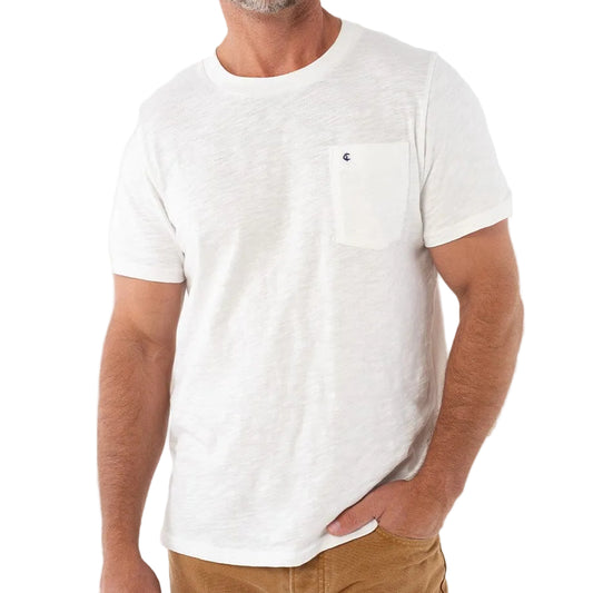 Criquet Slub Cotton Short Sleeve T-Shirt