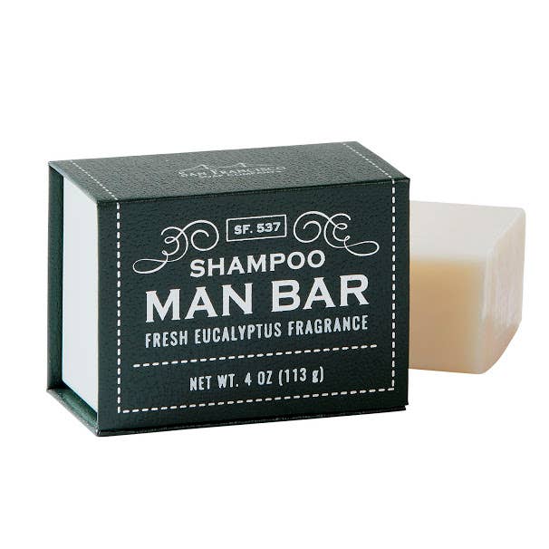 Shampoo Man Bar Fresh Eucalyptus