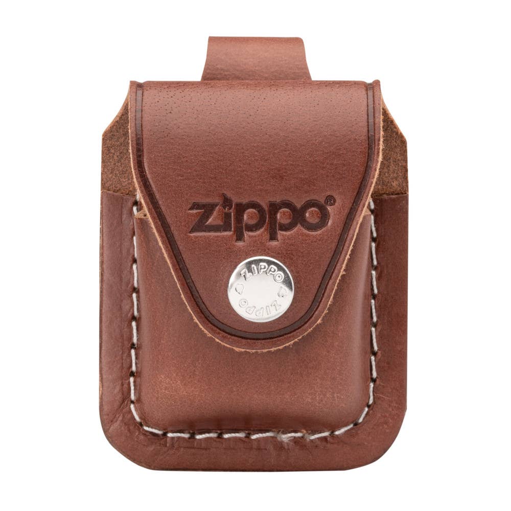 Lighter Pouch w/Loop - Brown