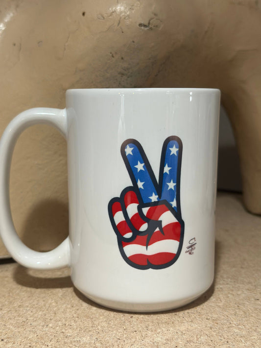 American Peace 15oz Ceramic Coffee Mug