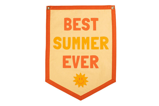 Best Summer Ever Camp Flag • Kelle Hampton x Oxford Pennant