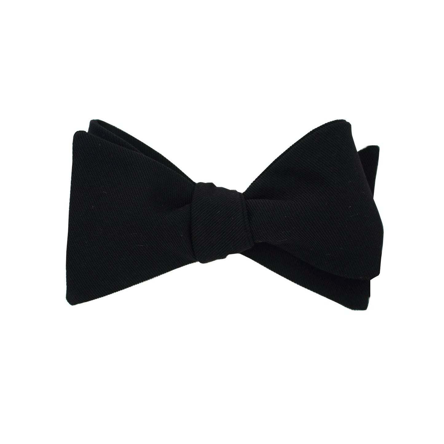 Black Self Tie Bow Tie